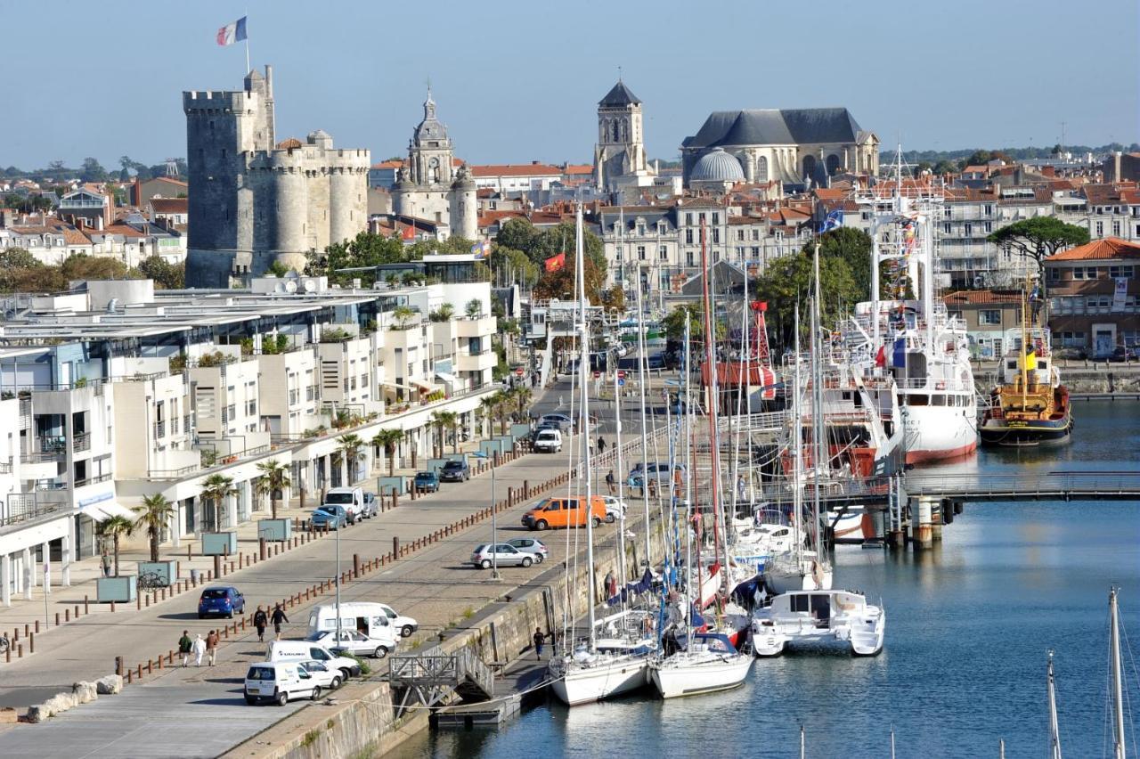 Charmant Cocon Iode Cosy Equipe, Baigne De Lumiere, Situe Au Coeur De La Rochelle A 1Min A Pied Du Marche Central Avec Tv Et Wifi Eksteriør bilde